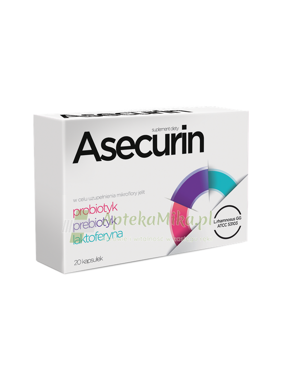 Asecurin - 20 kapsułek