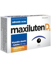 Maxiluten D3 - 30 tabletek - miniaturka zdjęcia produktu