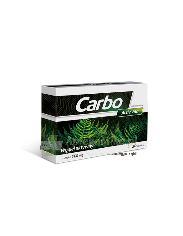 Carbo Activ Vita - 20 kapsułek