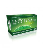 Lecytyna 1200 mg AVET - 40 kapsułek - miniaturka zdjęcia produktu