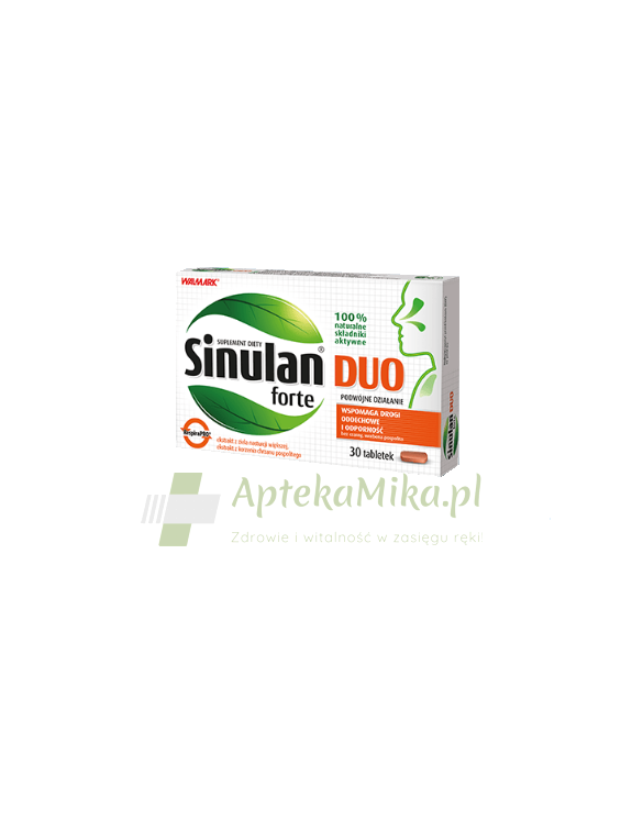 Sinulan Duo Forte - 30 tabletek powlekanych