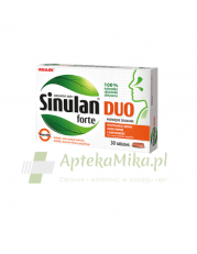 Sinulan Duo Forte - 30 tabletek powlekanych - zoom