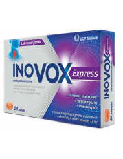 Inovox Express smak pomarańczowy - 24 pastylki twarde - miniaturka zdjęcia produktu