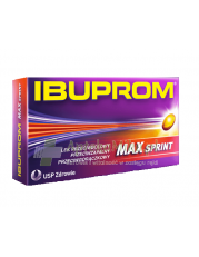 Ibuprom MAX Sprint 400mg - 10 kapsułek miękkich - zoom