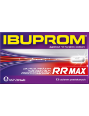 Ibuprom RR 400mg - 12 tabletek powlekanych