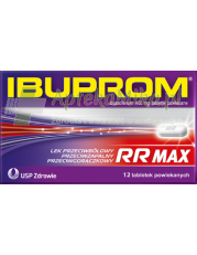 Ibuprom RR 400mg - 12 tabletek powlekanych - zoom
