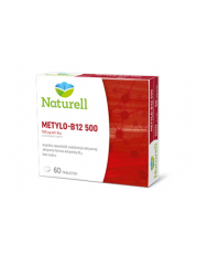 NATURELL Metylo B-12 500 - 60 tabletek - miniaturka zdjęcia produktu
