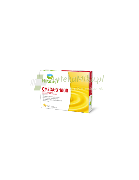 NATURELL Omega-3 1000 - 60 kapsułek