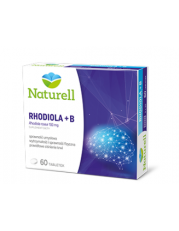 NATURELL Rhodiola + B - 60 tabletek