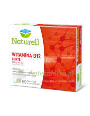NATURELL Witamina B12 Forte - 60 tabletek do ssania - zoom