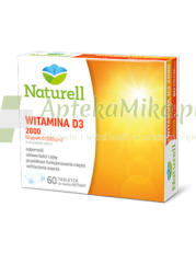 NATURELL Witamina D3 2000 - 60 tabletek do ssania - zoom