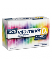 Acti Vita-miner D3 - 60 tabletek - miniaturka zdjęcia produktu