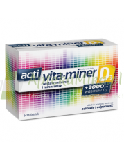 Acti Vita-miner D3 - 60 tabletek - zoom