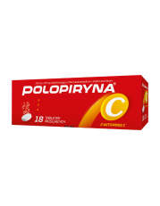 Polopiryna C - 18 tabletek musujących - miniaturka zdjęcia produktu
