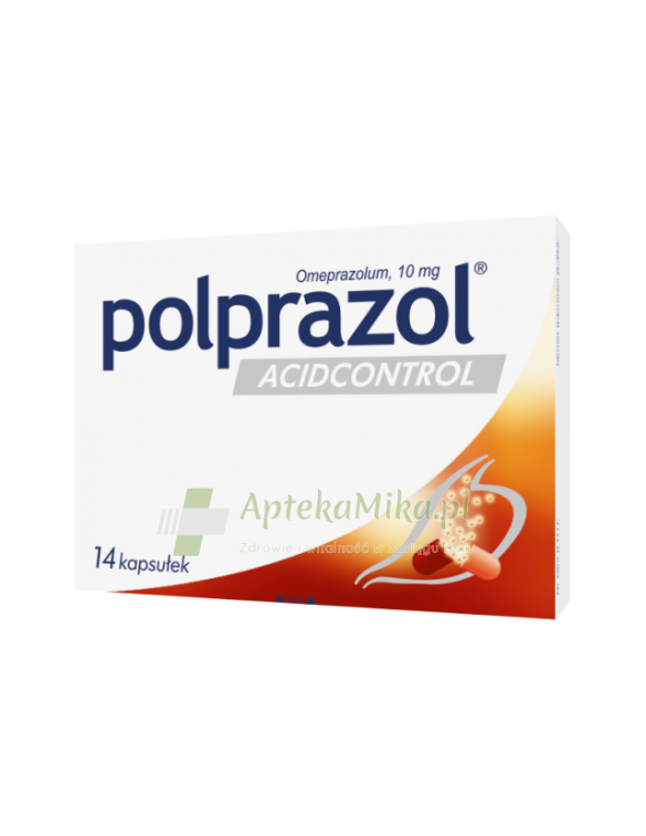 Polprazol AcidControl 10 mg - 14 kapsułek dojelitowych (blister)