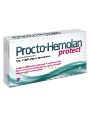Procto-Hemolan protect - 10 czopków doodbytniczych - zoom