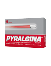 Pyralgina 500 mg - 12 tabletek - miniaturka zdjęcia produktu