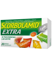 Scorbolamid EXTRA - 20 tabletek drażowanych - zoom