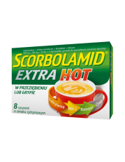 Scorbolamid EXTRA Hot - 8 saszetek - miniaturka zdjęcia produktu