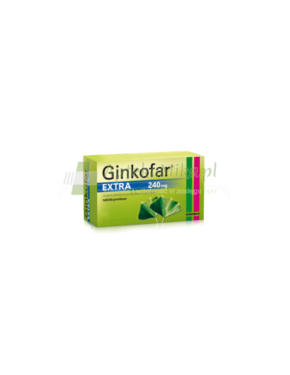 Ginkofar Extra 240 mg - 60 tabletek