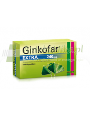Ginkofar Extra 240 mg - 60 tabletek - zoom