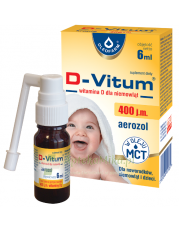D-Vitum witamina D dla niemowląt aerozol doustny - 6 ml - zoom