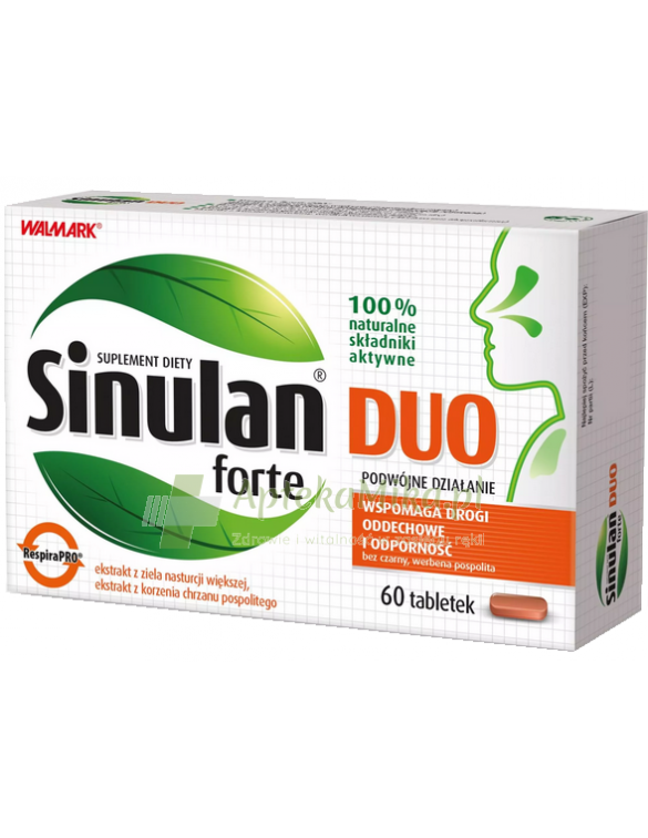 Sinulan Duo Forte - 60 tabletek powlekanych