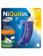 NiQuitin Mini 4 mg - 20 tabletek do ssania - miniaturka zdjęcia produktu