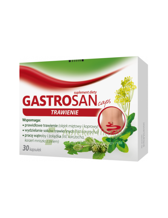 Gastrosan caps Trawienie - 30 kapsułek