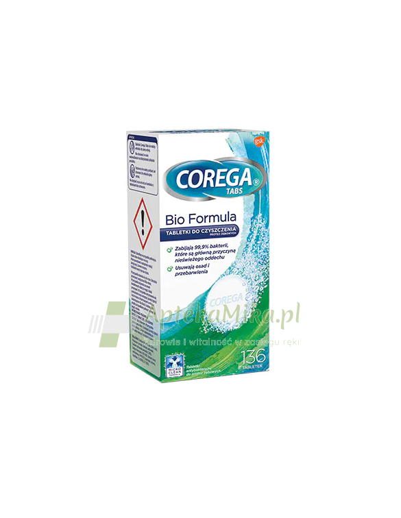 Corega Tabs Bio Formula - 1 tabletka
