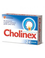 Cholinex - 24 pastylki do ssania - miniaturka zdjęcia produktu