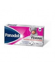 Panadol Femina 0,5g+0,01g - 10 tabletek powlekanych - miniaturka zdjęcia produktu