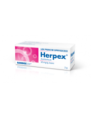 Herpex 0,05 g/g krem - 2 g - miniaturka zdjęcia produktu