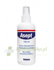 Asept Aerozol do dezynfekcji skóry - 100 ml - zoom