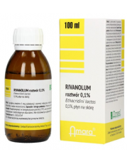 Rivanolum 0,1% płyn na skórę - 100 ml - miniaturka zdjęcia produktu
