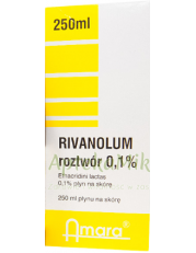 Rivanolum 0,1% płyn na skórę - 250 ml - zoom