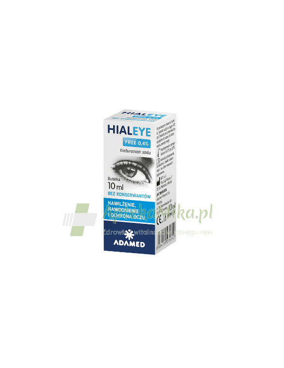 HIALEYE FREE 0,4% krople do oczu - 10 ml