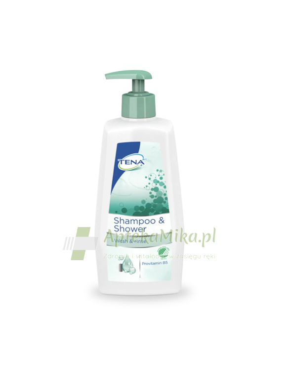 TENA Shower Shampoo Żel do mycia i szampon - 500 ml