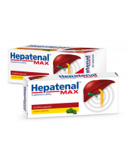 Hepatenal Max - 60 tabletek - miniaturka zdjęcia produktu