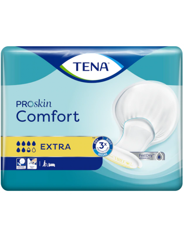 Pieluchy anatomiczne TENA Comfort ProSkin Extra - 40 szt.