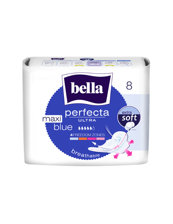 Podpaski BELLA PERFECTA ULTRA MAXI BLUE - 8 szt.
