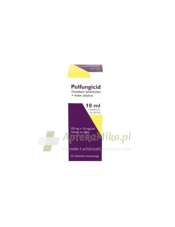 Polfungicid (0,05g+0,01g)/ml płyn do stosowania na skórę - 10 ml