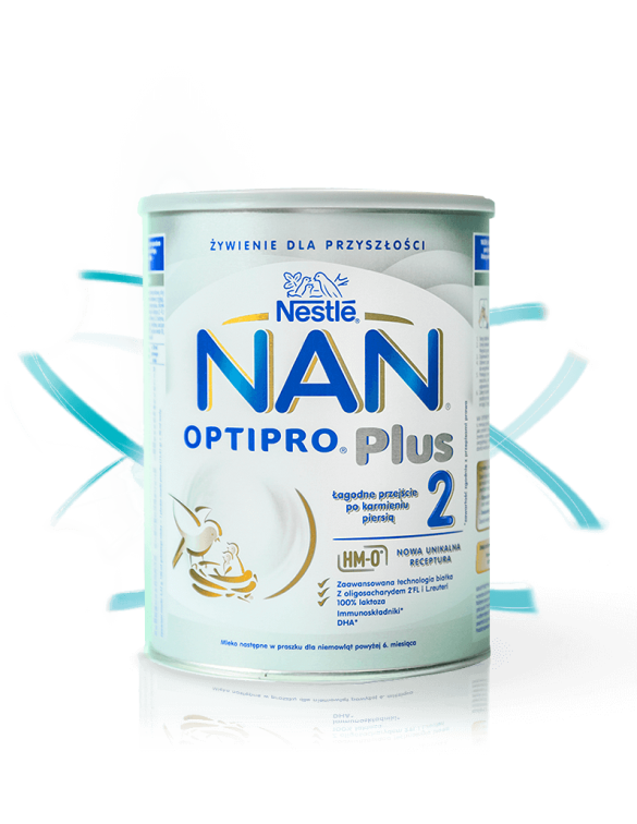 Mleko NAN OPTIPRO Plus 2 powyżej 6 m-ca proszek - 800 g