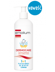 EMOLIUM Dermocare 3w1 Płyn/żel/szampon - 400 ml