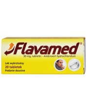 Flavamed 0,03 g - 20 tabletek - miniaturka zdjęcia produktu
