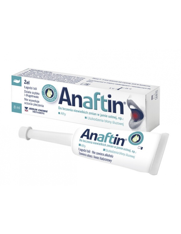 Anaftin żel na afty - 8 ml