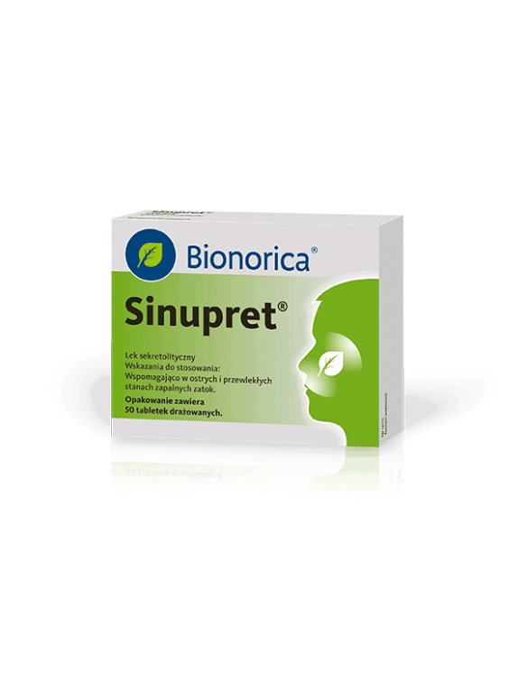 Sinupret - 50 tabletek drażowanych