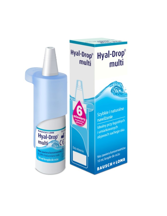 Hyal Drop Multi nawilżające krople do oczu - 10 ml