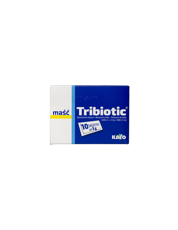 Tribiotic (5mg+0,833mg+0,01g)/g maść - 10 saszetek