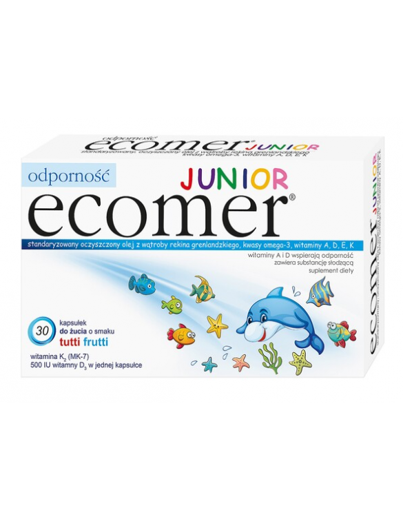 Odporność Ecomer junior - 30 kapsułek do żucia
